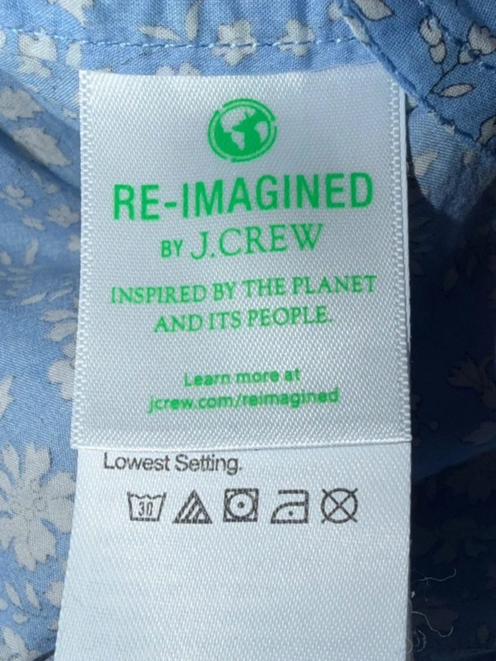 J. Crew light blue
